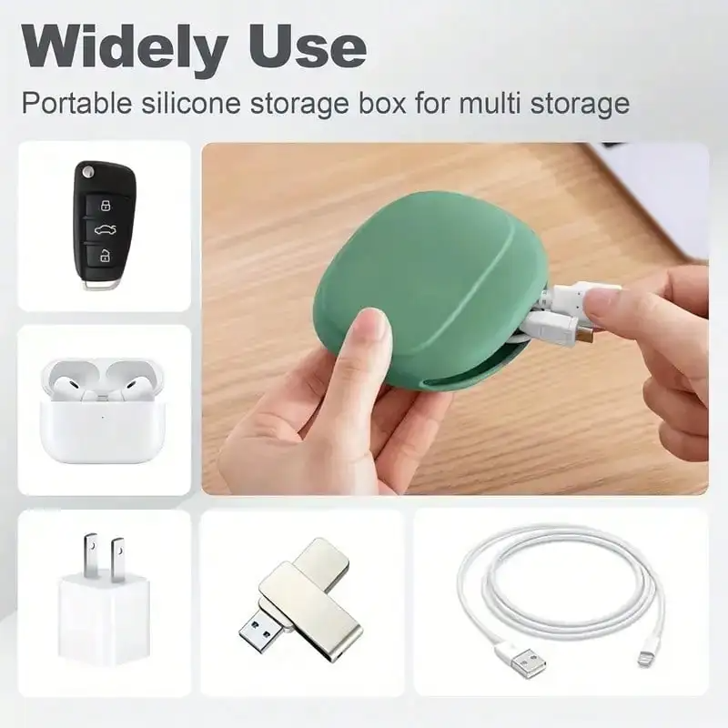 3 Buah Tas Penyimpanan Kabel S - Cable Winder Keychain ulasan dan harga