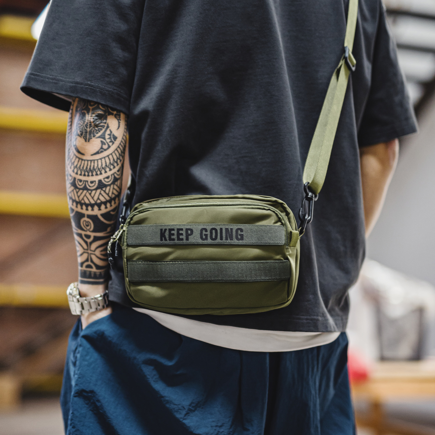 Tas Selempang Pria Maden Tas U - Edc Everyday Carry Bag ulasan dan harga