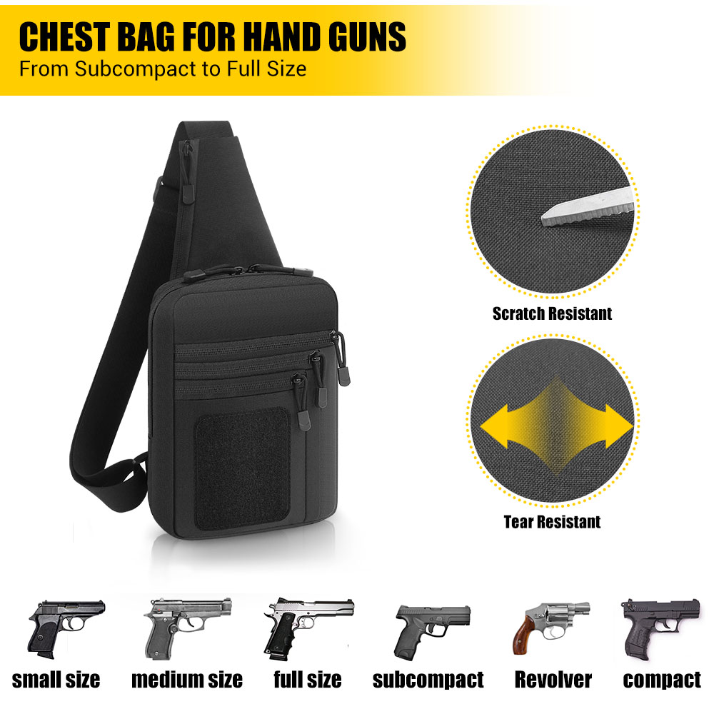 Tas Pistol Taktis, Sarung Pist - Edc Carry Handgun ulasan dan harga