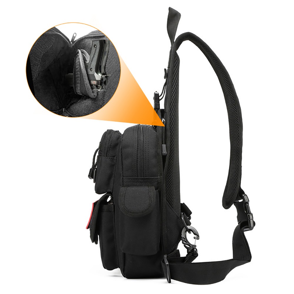 Tas Pistol Taktis Tas Senjata  - Edc Concealed Carry Backpack ulasan dan harga