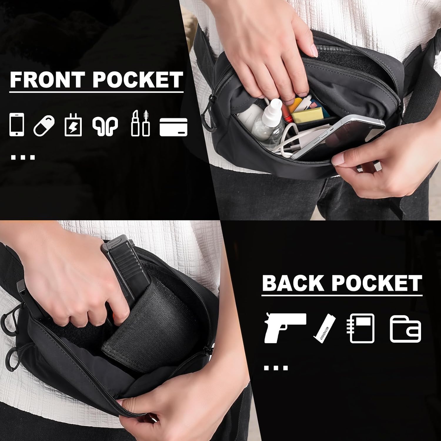 Paket Fanny Taktis dengan Saru - Appendix Carry Edc ulasan dan harga