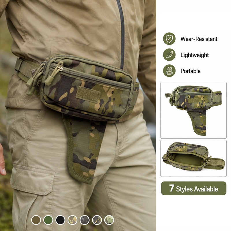 Tas Pinggang Multifungsi Nilon - Edc Carry Fanny Pack ulasan dan harga