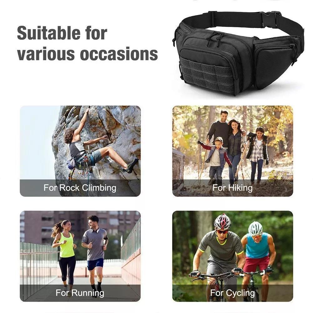Tas Pinggang Taktis untuk Pria - Edc Carry Fanny Pack ulasan dan harga