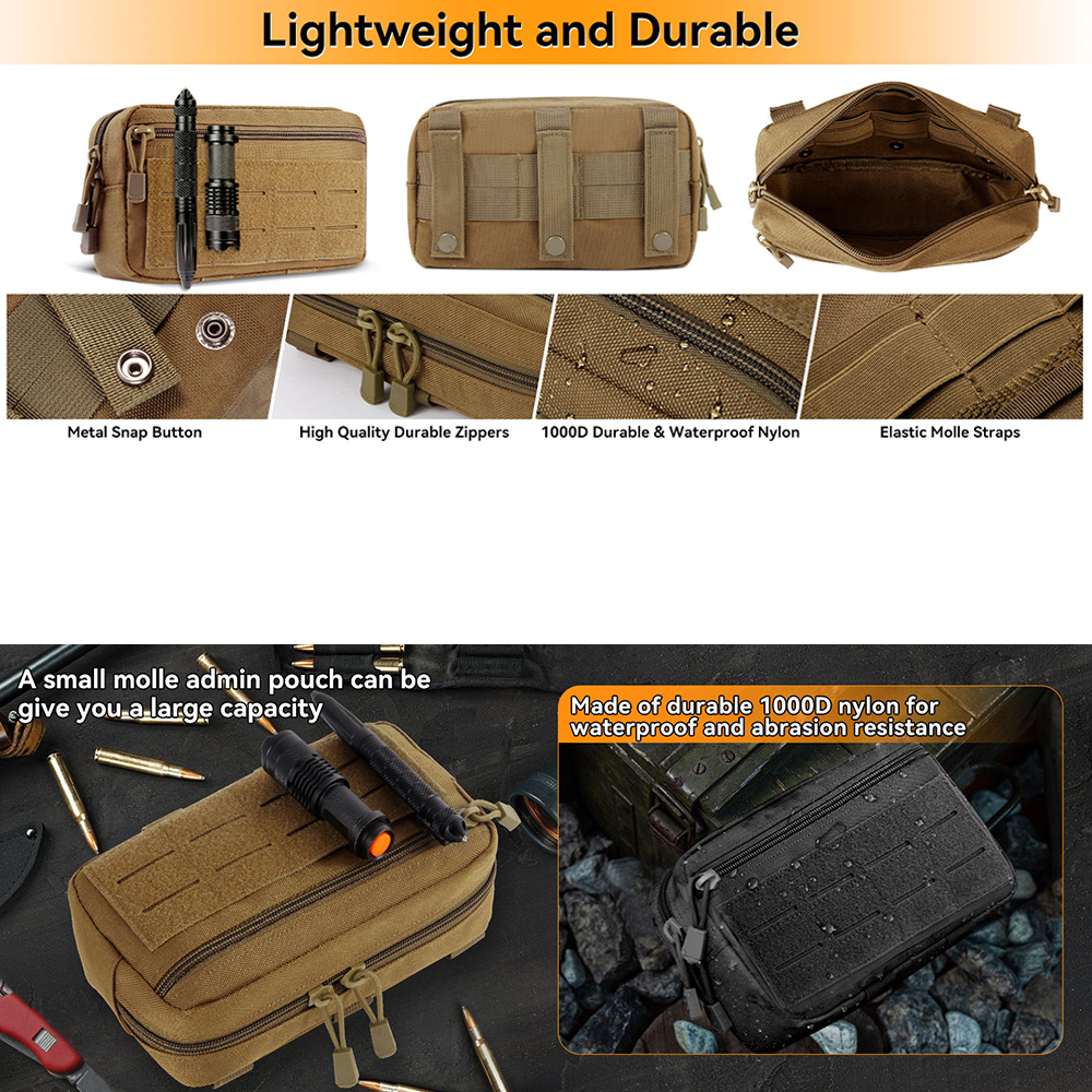 Tas Pinggang Taktis MOLLE EDC, - Appendix Carry Edc ulasan dan harga
