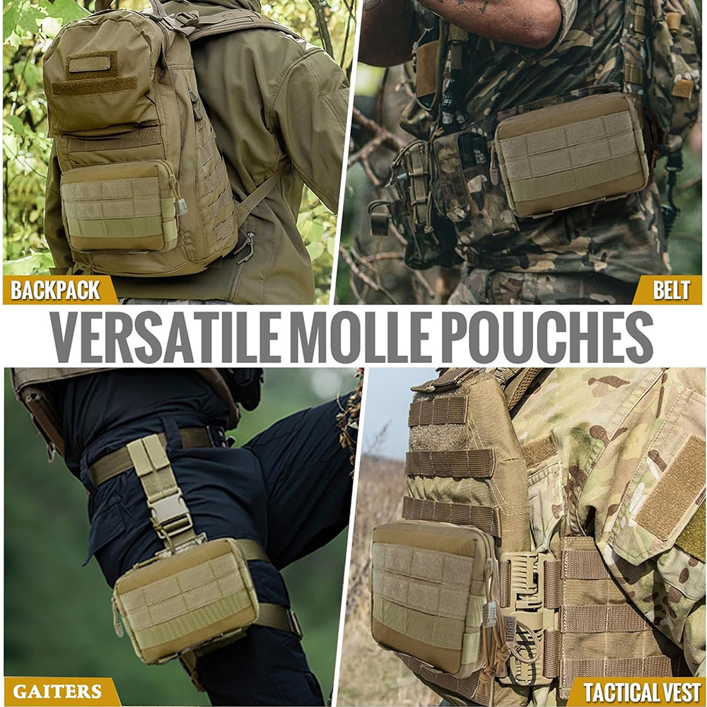Tas Pinggang Taktis MOLLE EDC, - Appendix Carry Edc ulasan dan harga