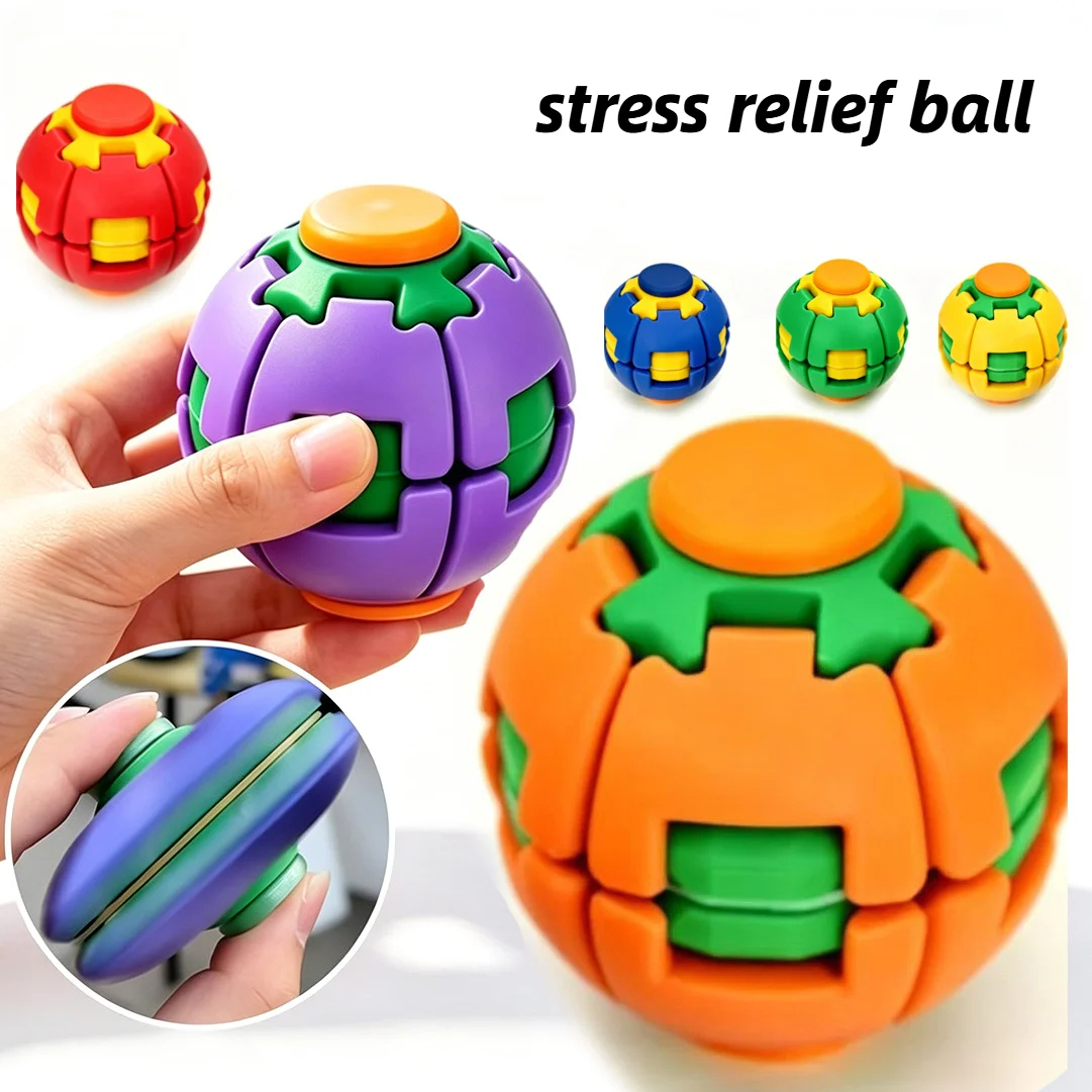 Bola Fidget Putar Pereda Stres - Fidget Spinner Bearing ulasan dan harga